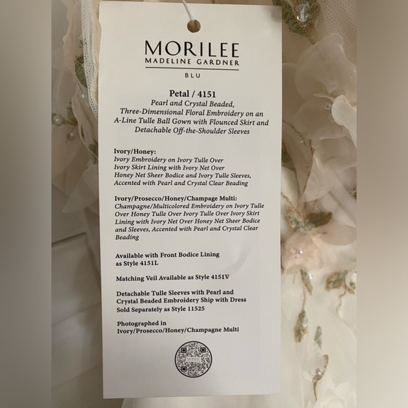 NEW - NEVER WORN MORILEE
MADELINE GARDNER
BLU - Picture 3 of 4